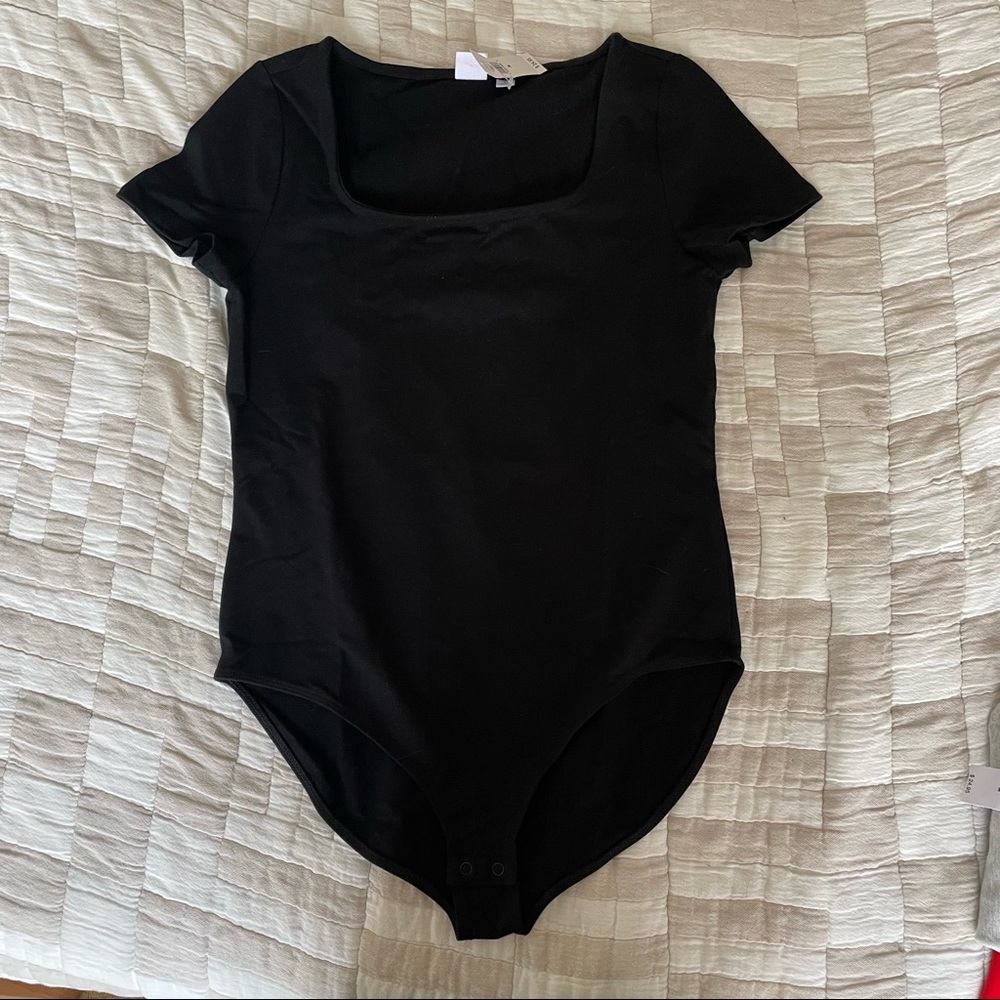 Never worn square neck bodysuit